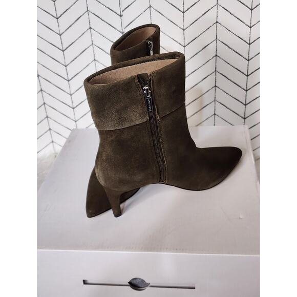 Calvin Klein Women's Genteel Fold Over Stiletto Dress Booties - Picture 3 of 8